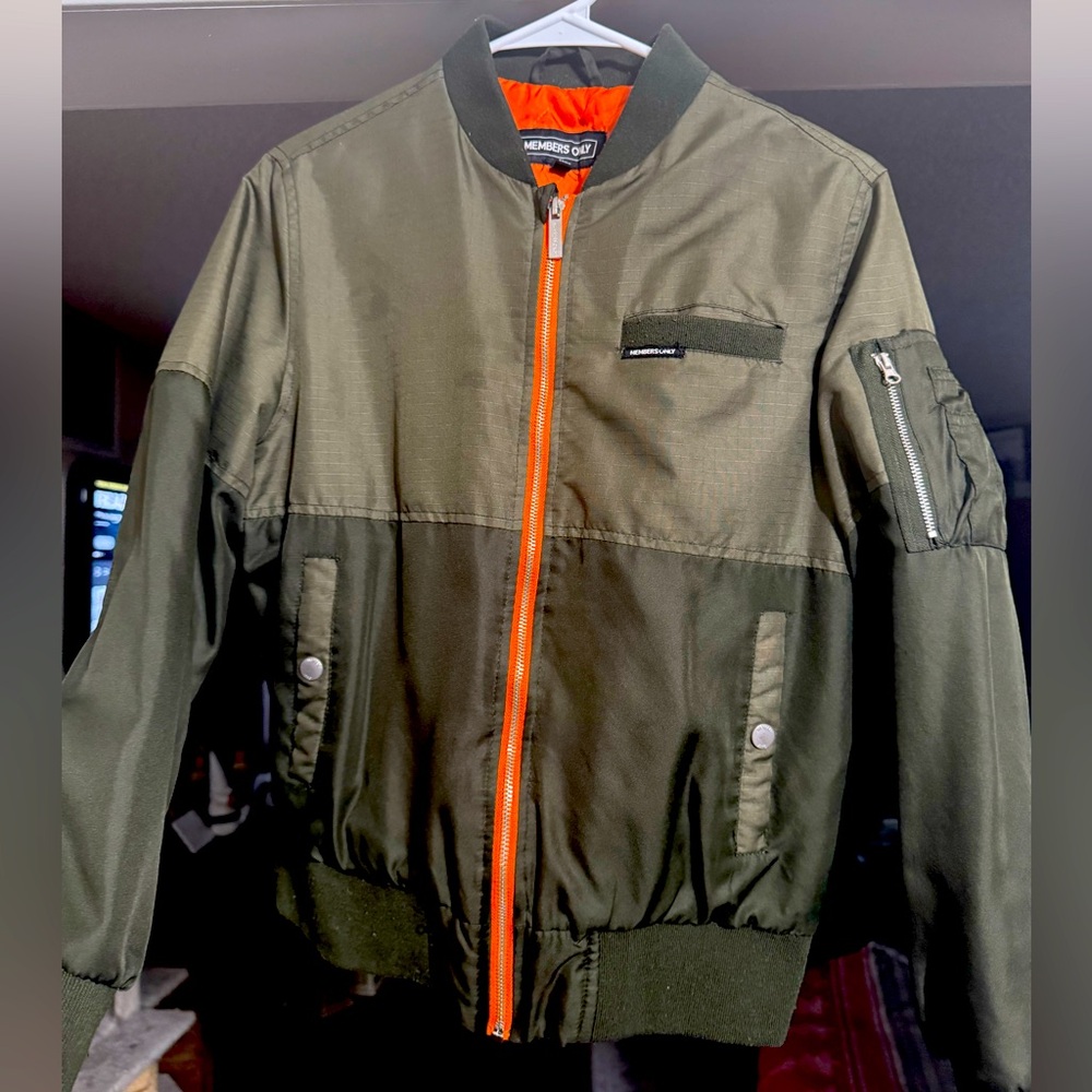 Members Only Bomber Jacket  Boys size 14/16